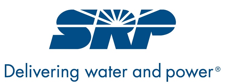 SRP Delivering Water and Power logo